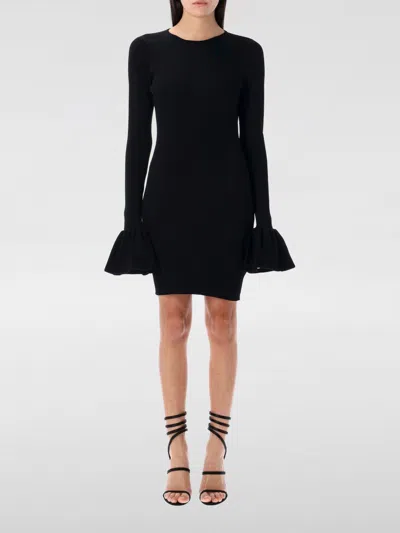 ROTATE BIRGER CHRISTENSEN DRESS ROTATE WOMAN COLOR BLACK,G77830002