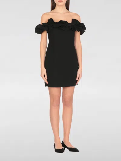 ROTATE BIRGER CHRISTENSEN DRESS ROTATE WOMAN COLOR BLACK,G76114002