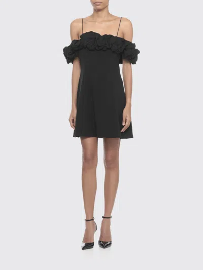 ROTATE BIRGER CHRISTENSEN DRESS ROTATE WOMAN COLOR BLACK,H53963002