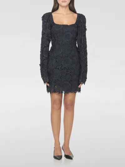 ROTATE BIRGER CHRISTENSEN DRESS ROTATE WOMAN COLOR BLUE,H33901009