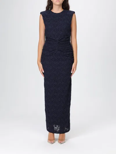 Rotate Birger Christensen Dress Rotate Woman Color Blue