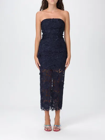 ROTATE BIRGER CHRISTENSEN DRESS ROTATE WOMAN COLOR BLUE,H32562009