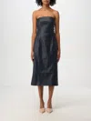 Rotate Birger Christensen Dress Rotate Woman Color Blue In Blau
