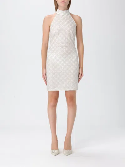 ROTATE BIRGER CHRISTENSEN DRESS ROTATE WOMAN COLOR IVORY,H32558044