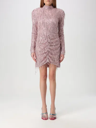 ROTATE BIRGER CHRISTENSEN DRESS ROTATE WOMAN COLOR PINK,G44267010