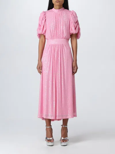 ROTATE BIRGER CHRISTENSEN DRESS ROTATE WOMAN COLOR PINK,386755010