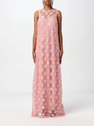 Rotate Birger Christensen Dress Rotate Woman Color Pink
