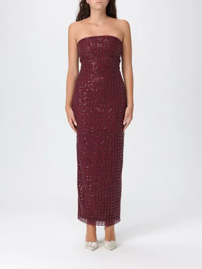 ROTATE BIRGER CHRISTENSEN DRESS ROTATE WOMAN COLOR RED,H25462014