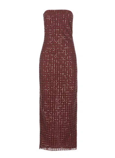 ROTATE BIRGER CHRISTENSEN DRESS WITH PAILLETTES