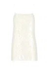 Rotate Birger Christensen Rotate Birgerchristensen Sequin Mini Dress In White