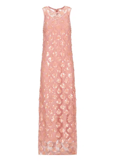 ROTATE BIRGER CHRISTENSEN DRESS WITH SEQUINS