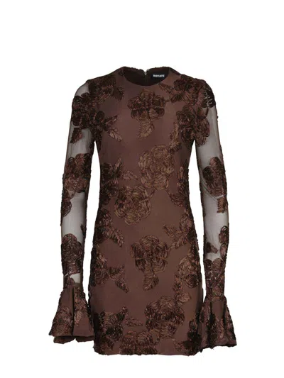 Rotate Birger Christensen Dresses In Brown