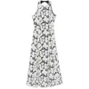 Rotate Birger Christensen Broderie-anglaise A-line Midi Dress In Multicolor