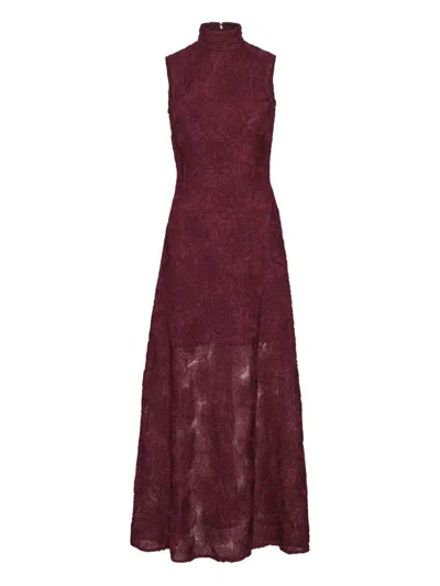 ROTATE BIRGER CHRISTENSEN ROTATE BIRGER CHRISTENSEN FLORAL LONG DRESS