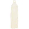Rotate Birger Christensen Floral-beaded Maxi Dress In White