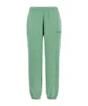 Rotate Birger Christensen Joggers With Elastic Cuffs And Waistband In Green