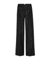 Rotate Birger Christensen Wide Pants With Sequins. In Black