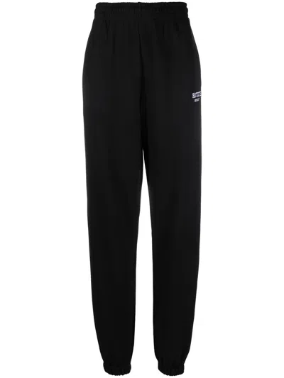 ROTATE BIRGER CHRISTENSEN ELASTICATED-CUFF TRACK PANTS