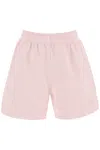 Rotate Birger Christensen Rotate Organic Cotton Sports Shorts For Men In Fairy Tale (pink)