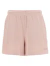 Rotate Birger Christensen Cotton Shorts In Pink