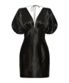 Rotate Birger Christensen Rhinestone-embellished Crepe Minidress