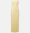 Rotate Birger Christensen Embellished Strapless Gown