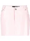 Rotate Birger Christensen Embossed Sequin Skirt In Pink