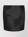 Rotate Birger Christensen Embroidered Floral Mini Skirt
