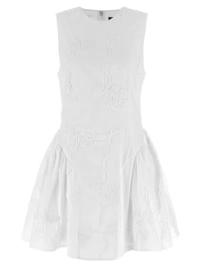 Rotate Birger Christensen Embroidery Dress In White