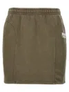 Rotate Birger Christensen Rotate Ladies Green Enzyme Sweat Mini Skirt In Green