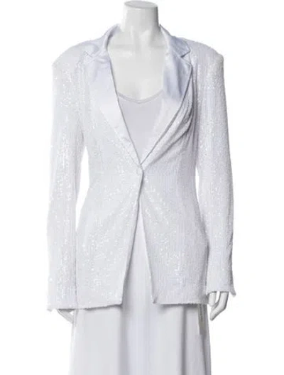 Pre-owned Rotate Birger Christensen Evening Jacket W/ Tags In White