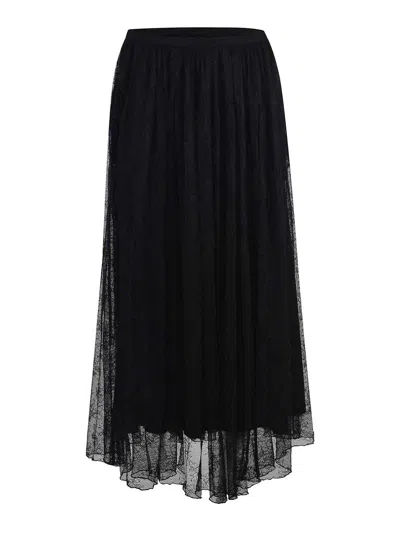 Rotate Birger Christensen Midi Skit Otate In Tulle
