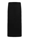 Rotate Birger Christensen Midi Skirt Otate In Boucl