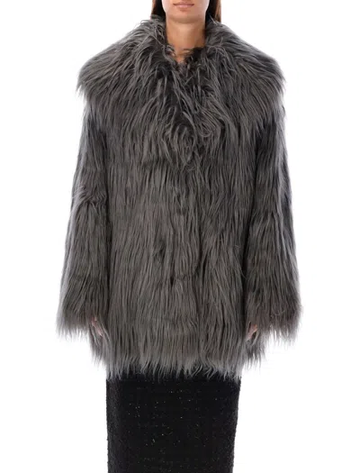 Rotate Birger Christensen Faux Fur Coat