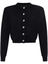 Rotate Birger Christensen Firm Knit Sweaters And Cardigans In Black