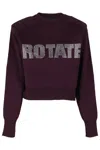 Rotate Birger Christensen Rotate Firm Cropped Sweater