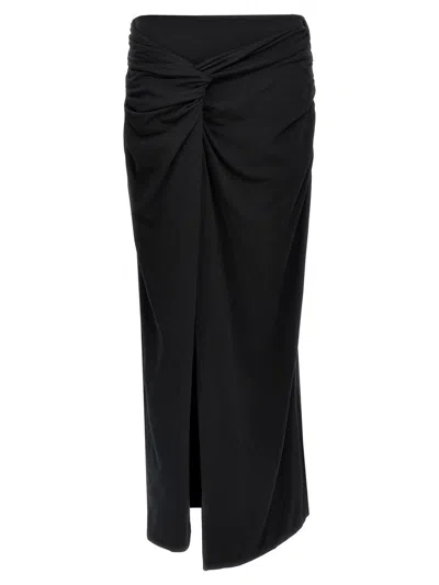ROTATE BIRGER CHRISTENSEN ROTATE BIRGER CHRISTENSEN 'FITTED TWISTED' SKIRT