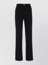 Rotate Birger Christensen Rotate Straight Jeans With Cristal Fringes In Black