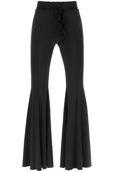 Rotate Birger Christensen Flared Pants In Black (black)
