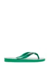 Rotate Birger Christensen Rotate X Havaianas Toe Strap Sandals In Green