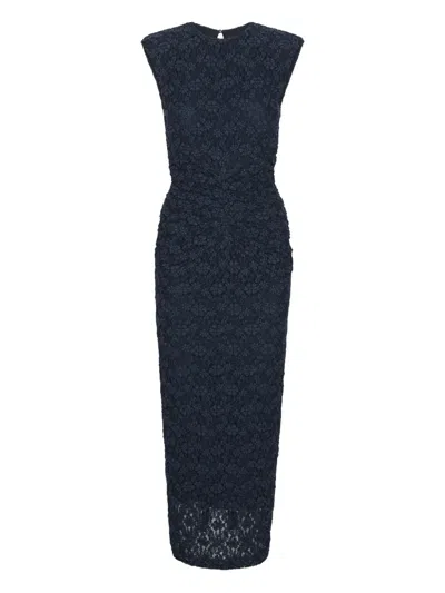 Rotate Birger Christensen Floral-lace Midi Dress