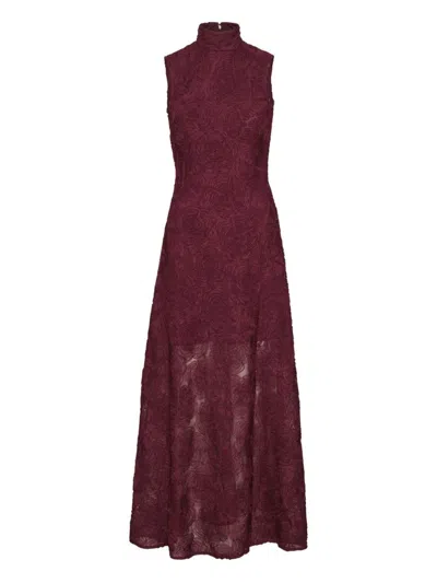 ROTATE BIRGER CHRISTENSEN FLORAL LONG DRESS