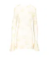 Rotate Birger Christensen Floral Mesh Mini Dress