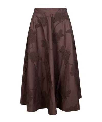 Rotate Birger Christensen Flower Maxi Skirt In Multi