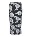 Rotate Birger Christensen Multicolor Skirt With All-over Floral Motif