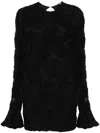 Rotate Birger Christensen Flower Mesh Mini Dress