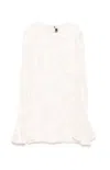 Rotate Birger Christensen Floral-mesh Mini Dress In White