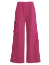 Rotate Birger Christensen Fuchsia Holiday Joggers In Fuchsia