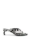 Rotate Birger Christensen Kitten Heel Mule In Multi