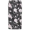 Rotate Birger Christensen Appliqué Pencil Skirt